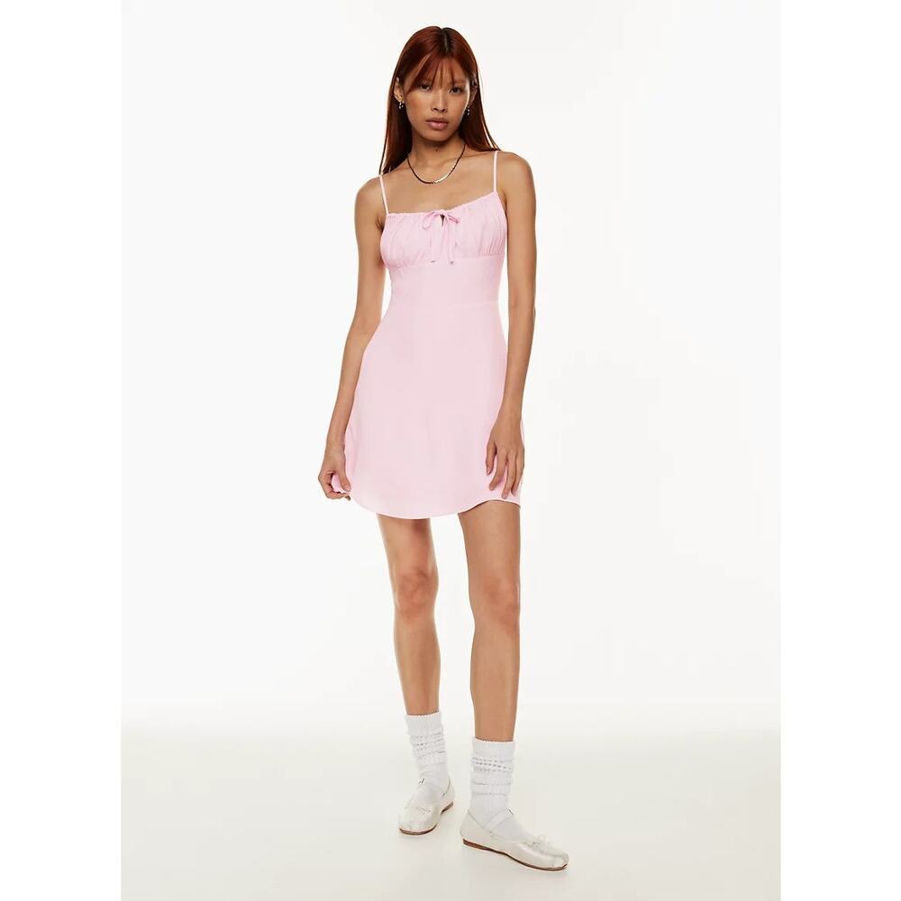SUNDAY BEST Delilah Pink Mini Dress Size Medium Casual comfort everyday summer